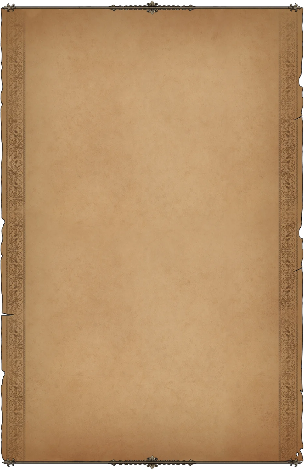 A parchment tome